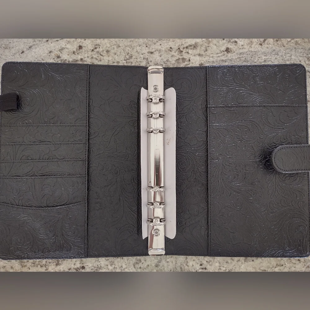 Embossed A5 Binders with Key Chain